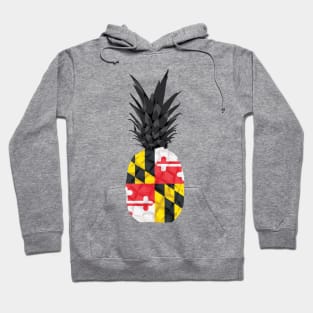 Maryland Flag Pineapple Hoodie